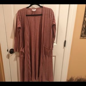 LuLaRoe Sweaters - Lularoe Small Mauve ribbed Sarah LuLaRoe Sweaters - Lularoe Small Mauve ribbed Sarah